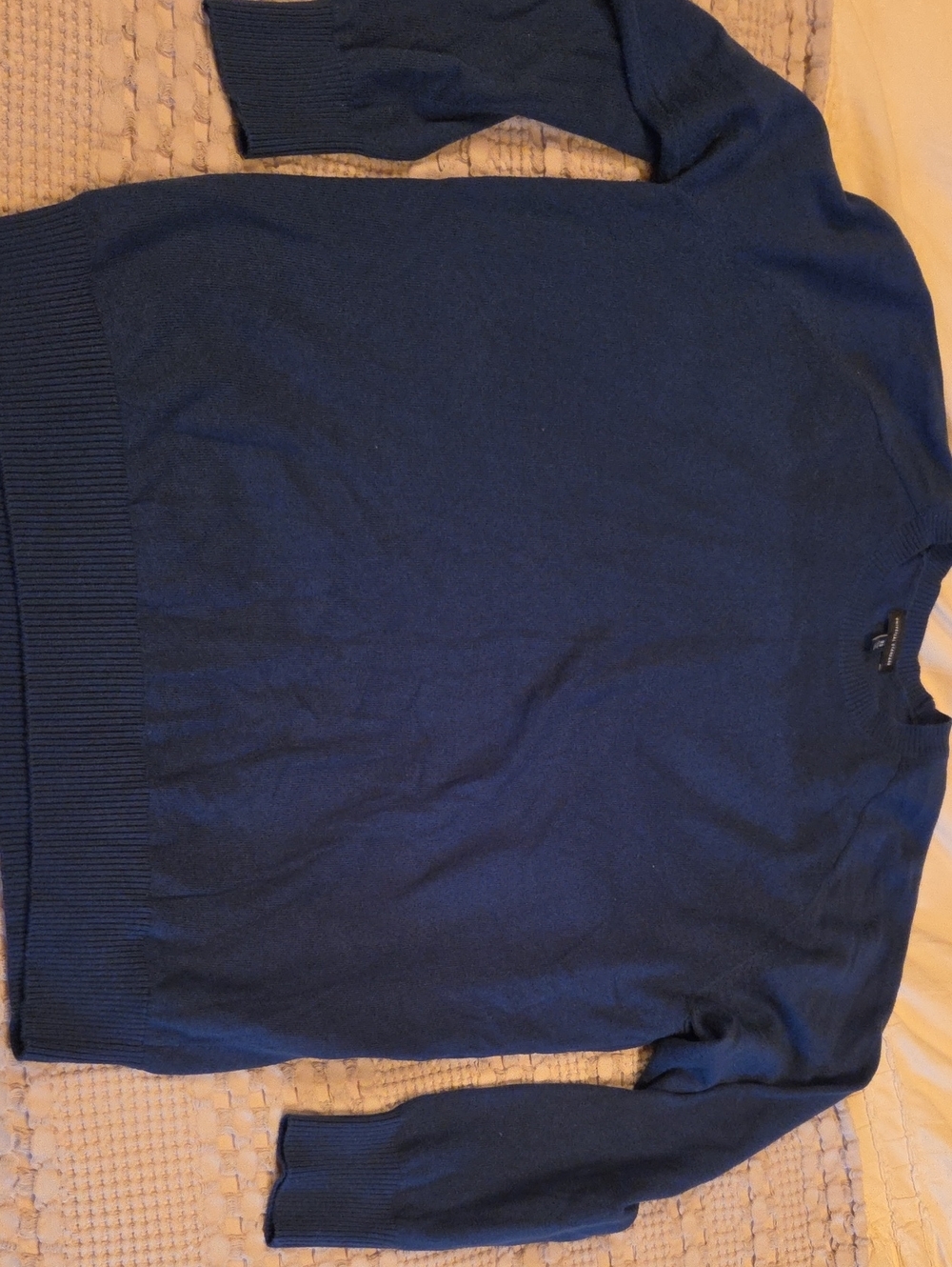 Universal Standard Crewneck Sweater in Navy Xs